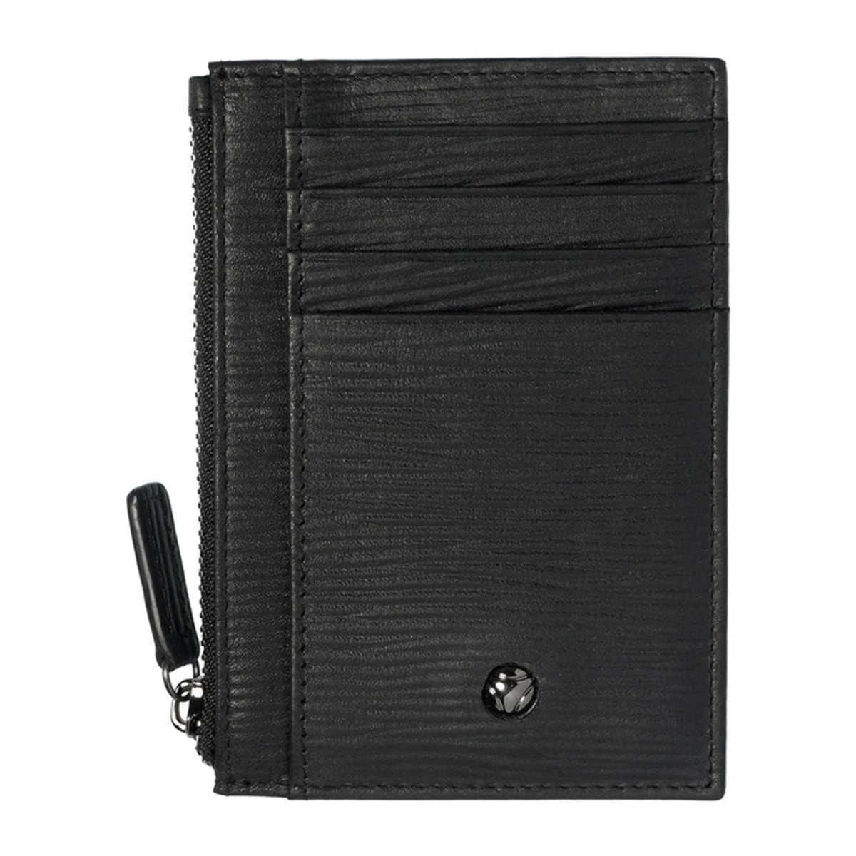 Portafoglio uomo in vera pelle - Modello Silvano Chic - Casual - 12.0 x 9.0 x 1.5 cm