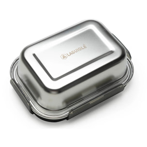 Lot de 3 boîtes rectangulaires en inox (650, 1300, 2250 ml)