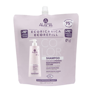 Champú de recarga ecológica ALAMA Professional Color 1000 ml