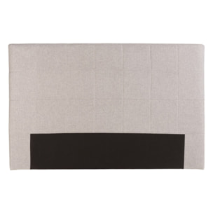 ARTHUR - Tête de lit rembourrée pour lits 140/160cm couleur grise