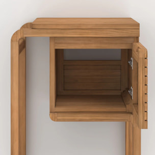 Meuble de salle de bain en bois de teck 50 cm - Lucette