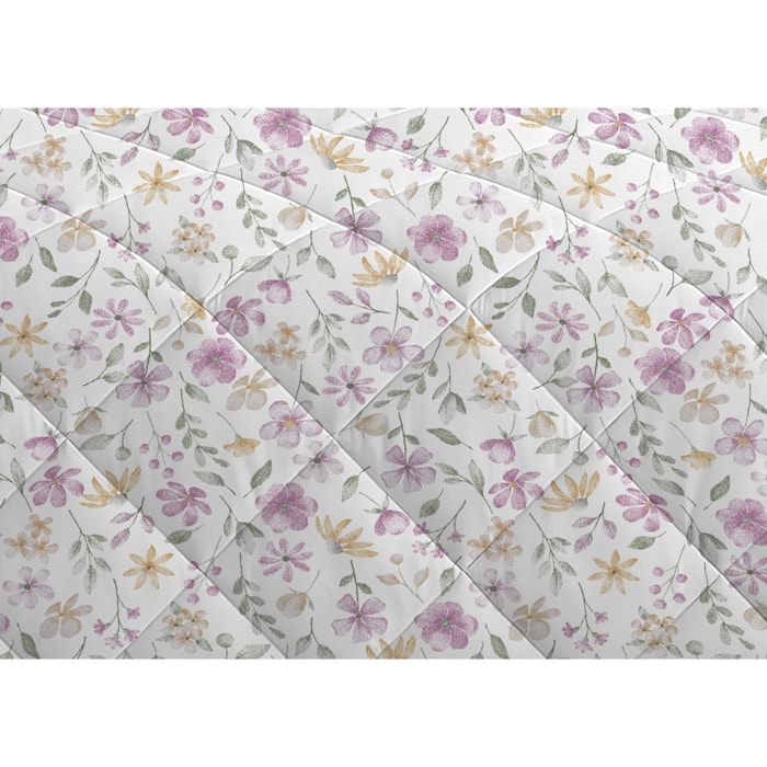 Trapuntino Estivo Leggero 100gr Ideale Primavera/ Estate Disegno Primavera Rosa