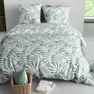 Parure housse de couette 3pcs polycoton riga
