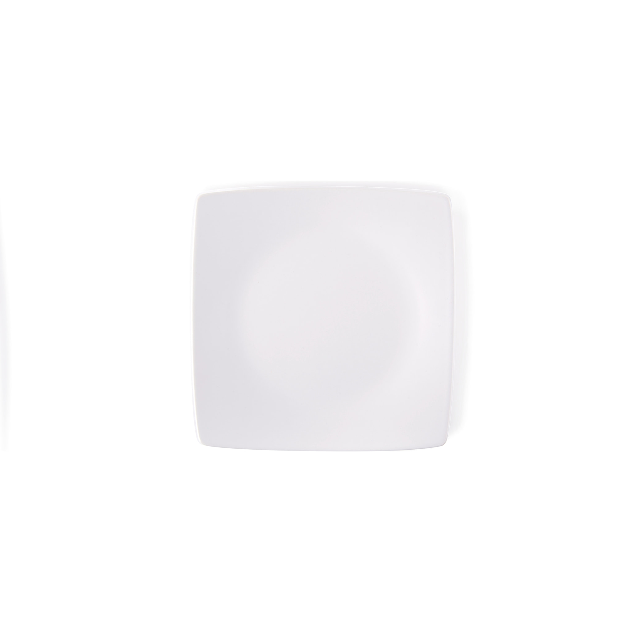 Set 6 piatti frutta Excelsa Eclipse, ceramica, bianco matte