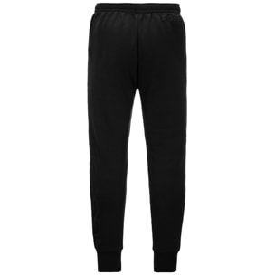 Kappa Pantaloni SPORT TROUSERS LOGO BIPANT SLIM Nero
