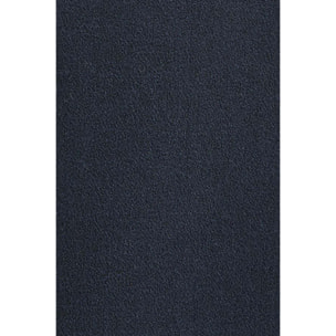 Falda azul marino June con monograma bordado