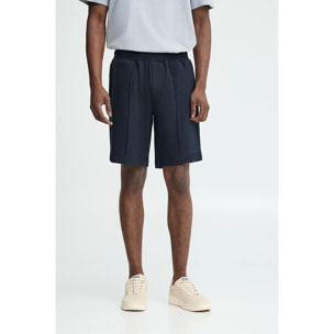 Bermuda jogger blu marino con logo Polo Club