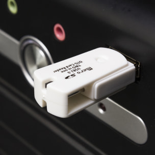 DAM LETTORE MICRO SD PER SMARTPHONE ANDROID OTG 2x1x3 Cm. Colore bianco