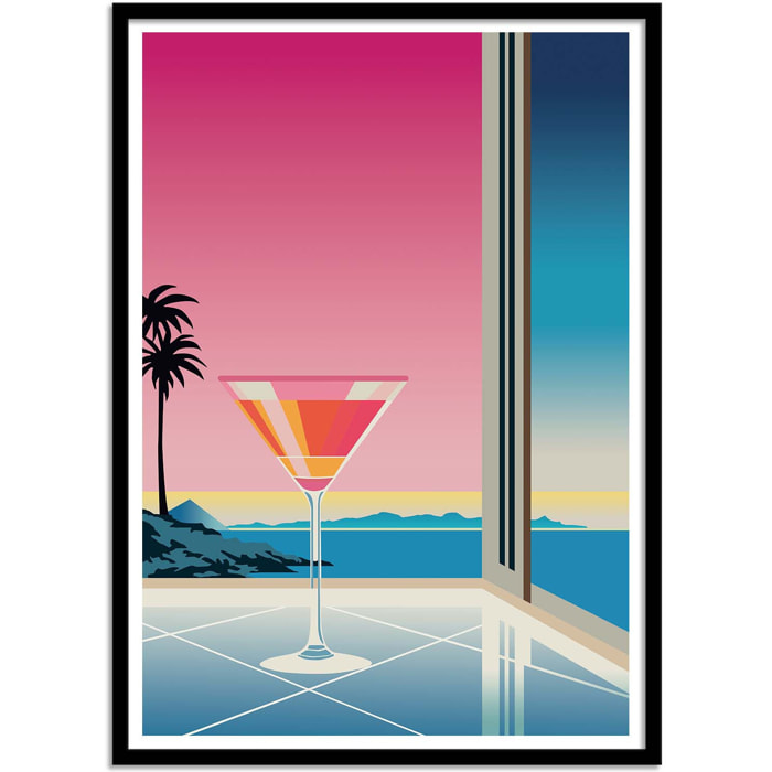Affiche - Fantasy Martini - Vistas Studio