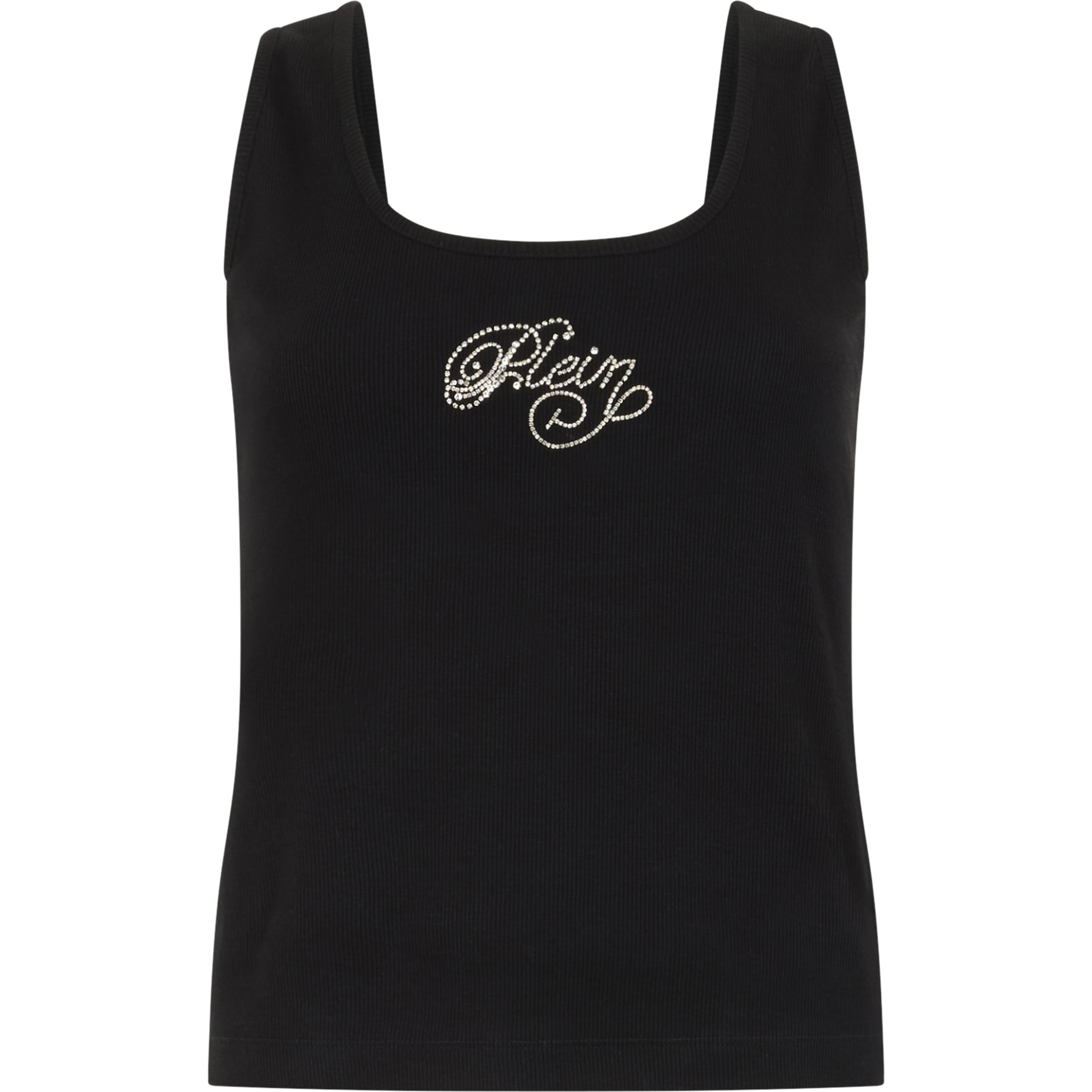 PHILIPP PLEIN Open Back Tank Top Signature