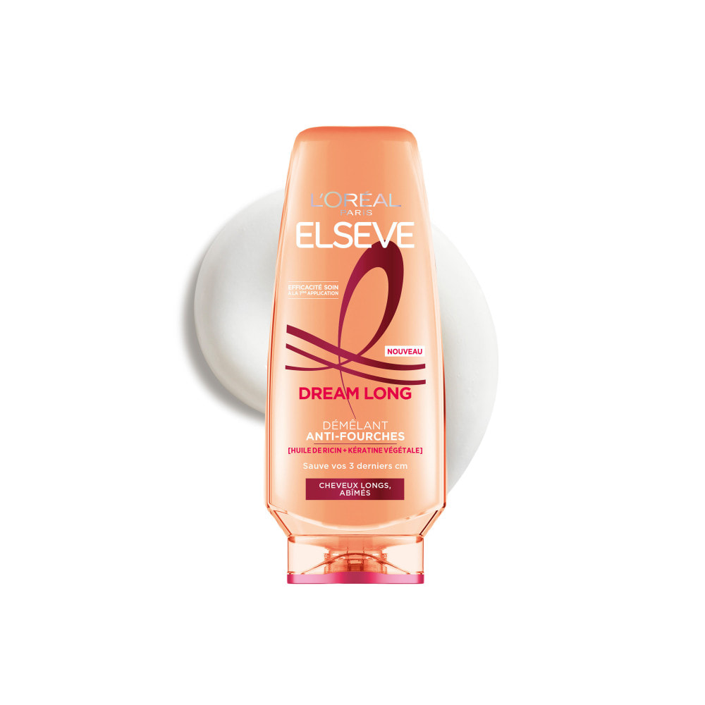 Lot de 6 - L’Oréal Paris Elseve Dream Long Après-Shampooing Démêlant Anti-Fourches 250mL