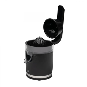 Exprimidor de naranjas eléctrico JATA JEEX1712 con brazo. Lleva 2 conos