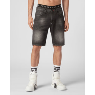 PHILIPP PLEIN Pantalones cortos vaqueros