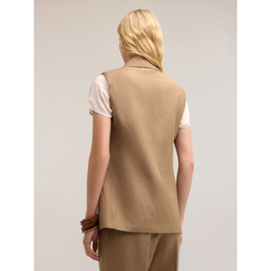 Motivi - Camisa poncho - Rosa cipria