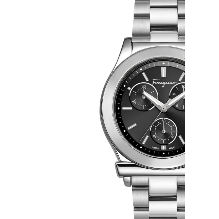 Ferragamo Orologio Cronografo Al Quarzo 1898 Chrono