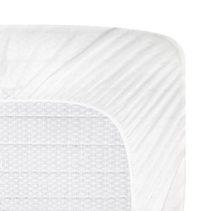 Protege matelas b40 lyocell imperméable 110 g/m² molleton blanc Molleton impermeable lyocell