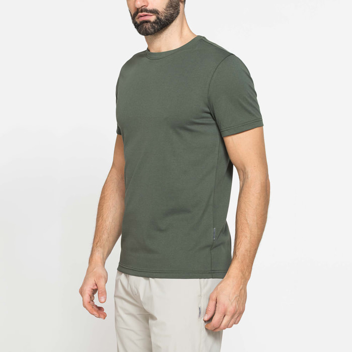 T-SHIRT IN TESSUTO ELASTICIZZATO NO STIRO