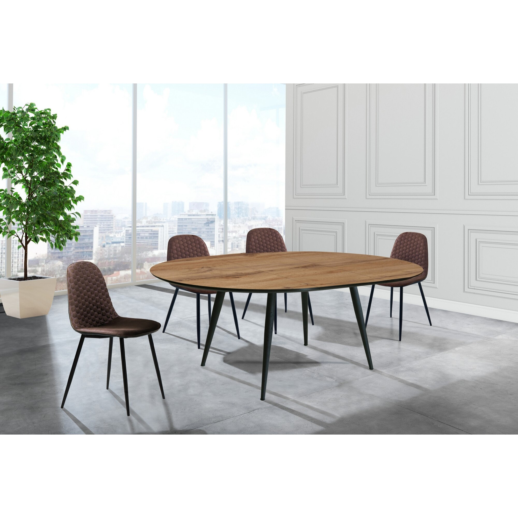 Tomasucci Table extensible VALDI Incolore