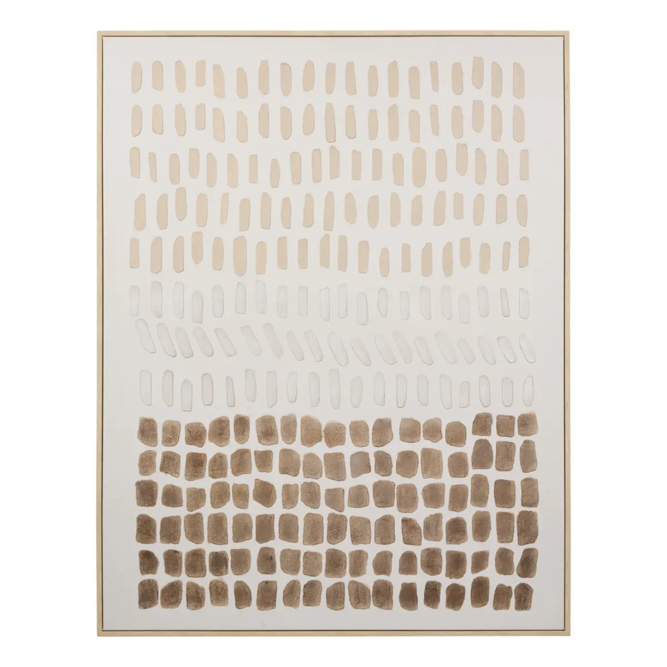 Toile Lydia 78x100cm blanc