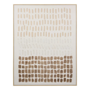 Toile Lydia 78x100cm blanc