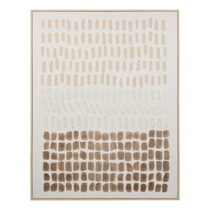 Toile Lydia 78x100cm blanc