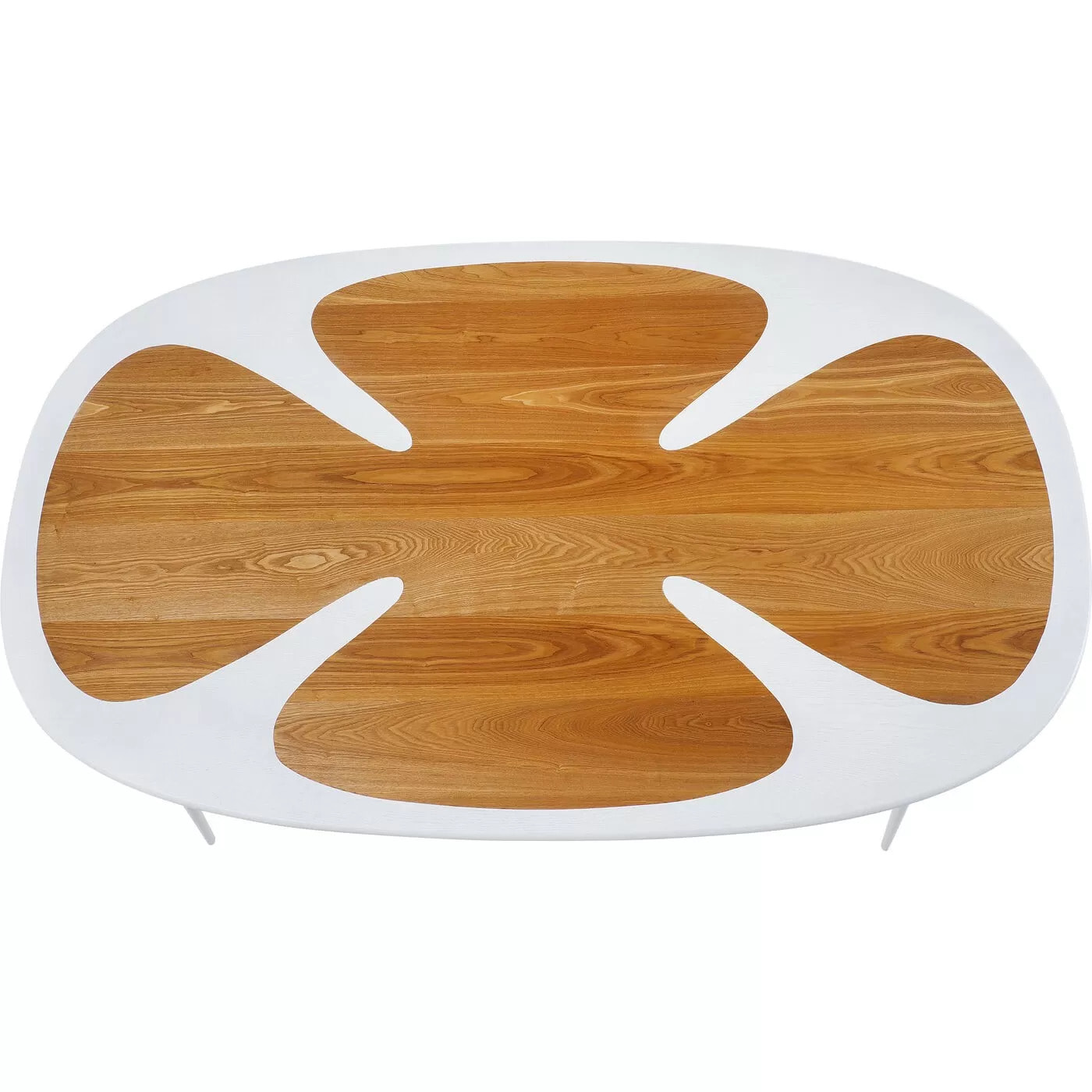 Table Petal 200x100cm blanche Kare Design