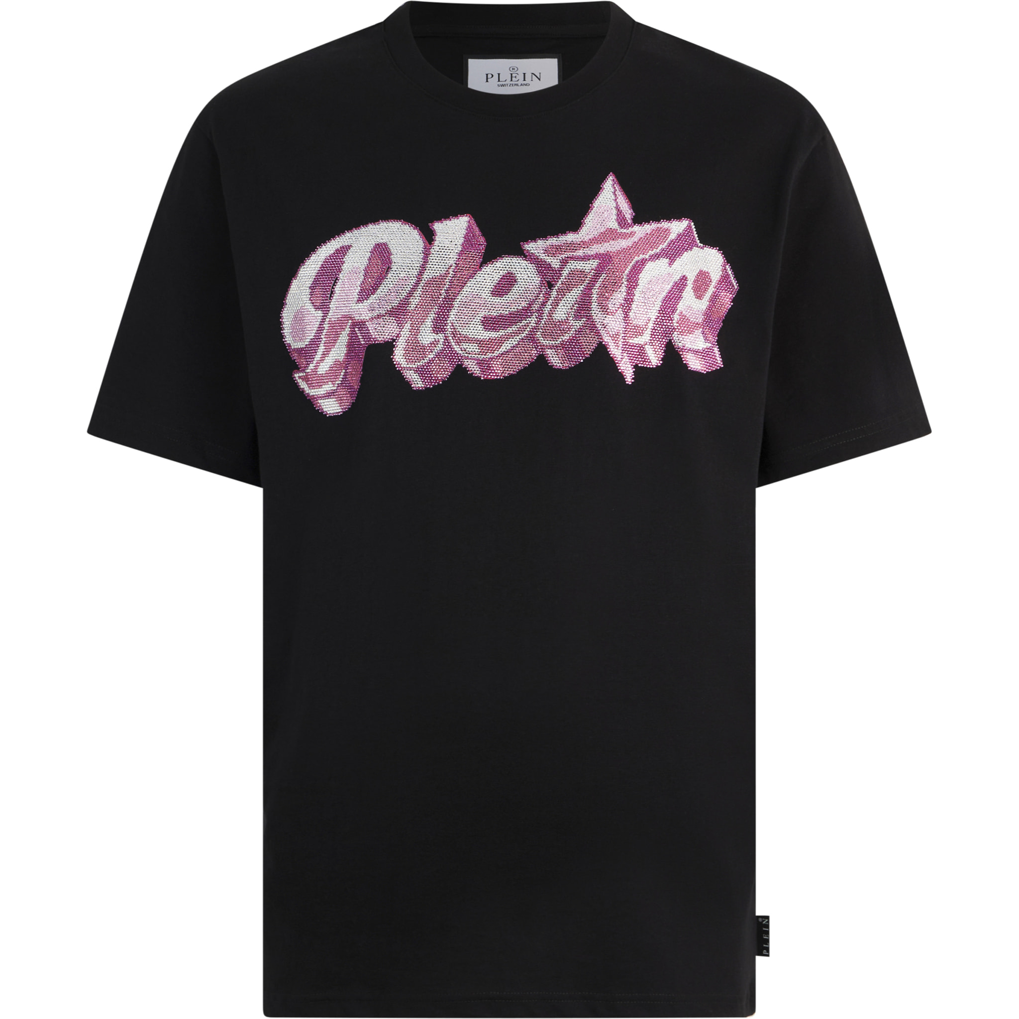 PHILIPP PLEIN Camiseta de cuello redondo y manga corta