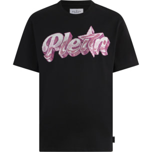 PHILIPP PLEIN Camiseta de cuello redondo y manga corta