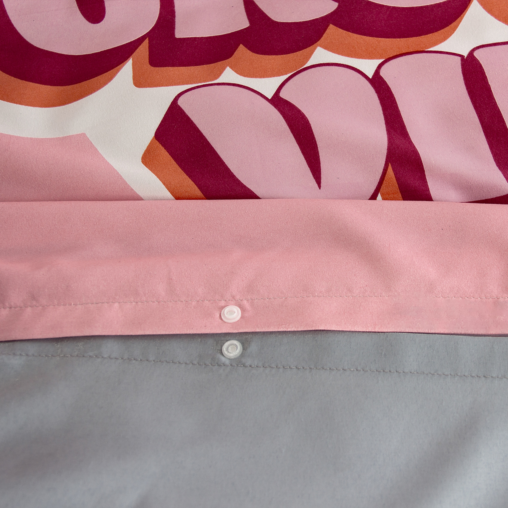 Parure de lit enfant Groovy Vibes rose - Rose