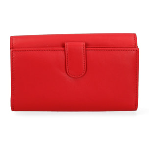 Portafoglio da donna In Vera pelle Made in Italy 17x10x4 cm