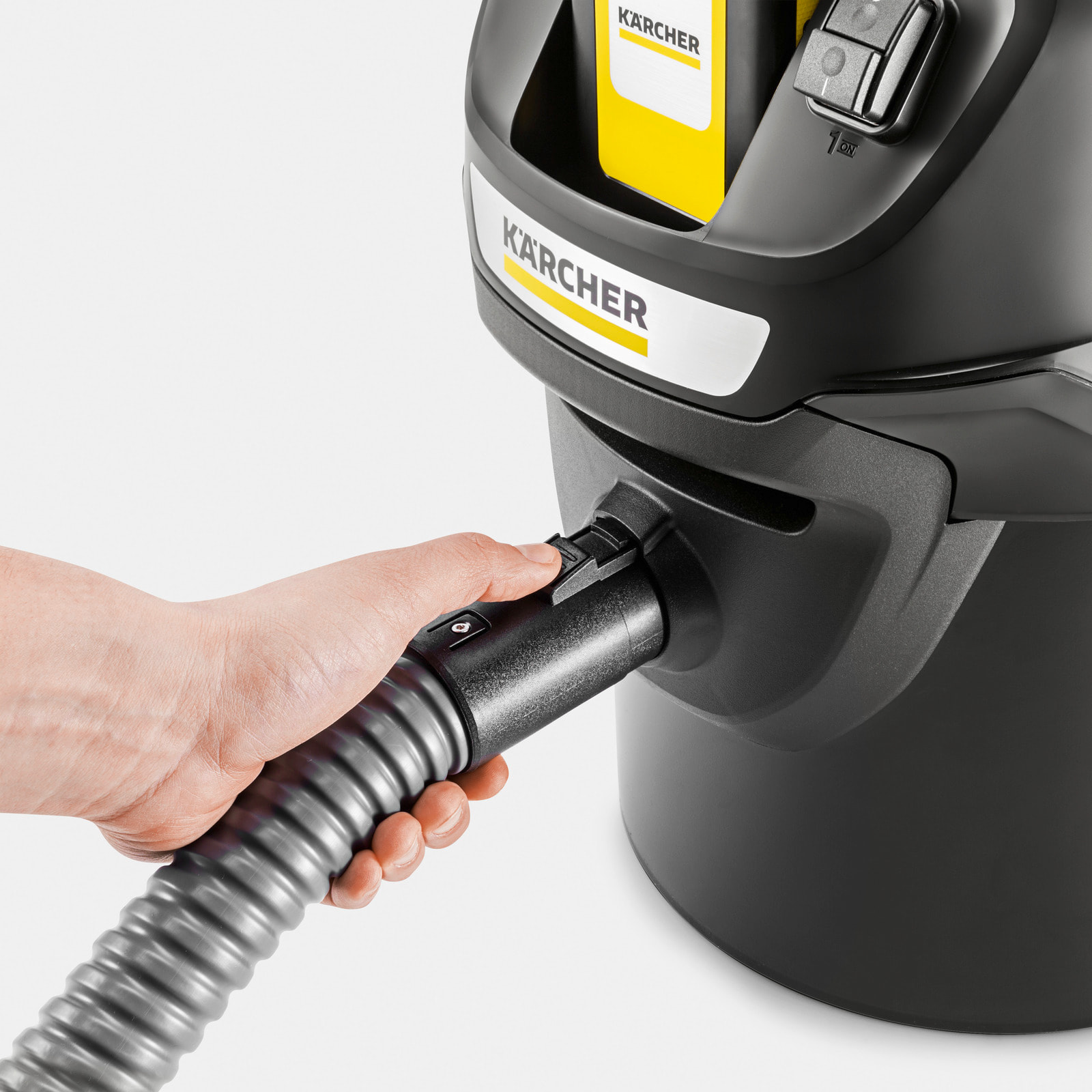 Aspirateur de cendes sans fil Karcher AD 2 - Batterie 18V 2.5 Ah- Chargeur