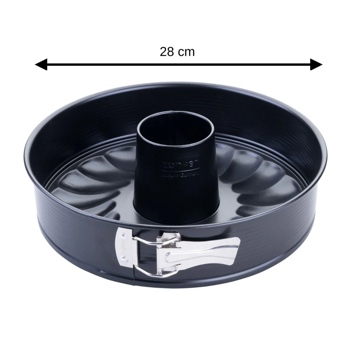 Moule à manqué et à savarin double fond 28 cm Zenker PerfectBack+