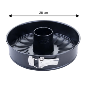 Moule à manqué et à savarin double fond 28 cm Zenker PerfectBack+
