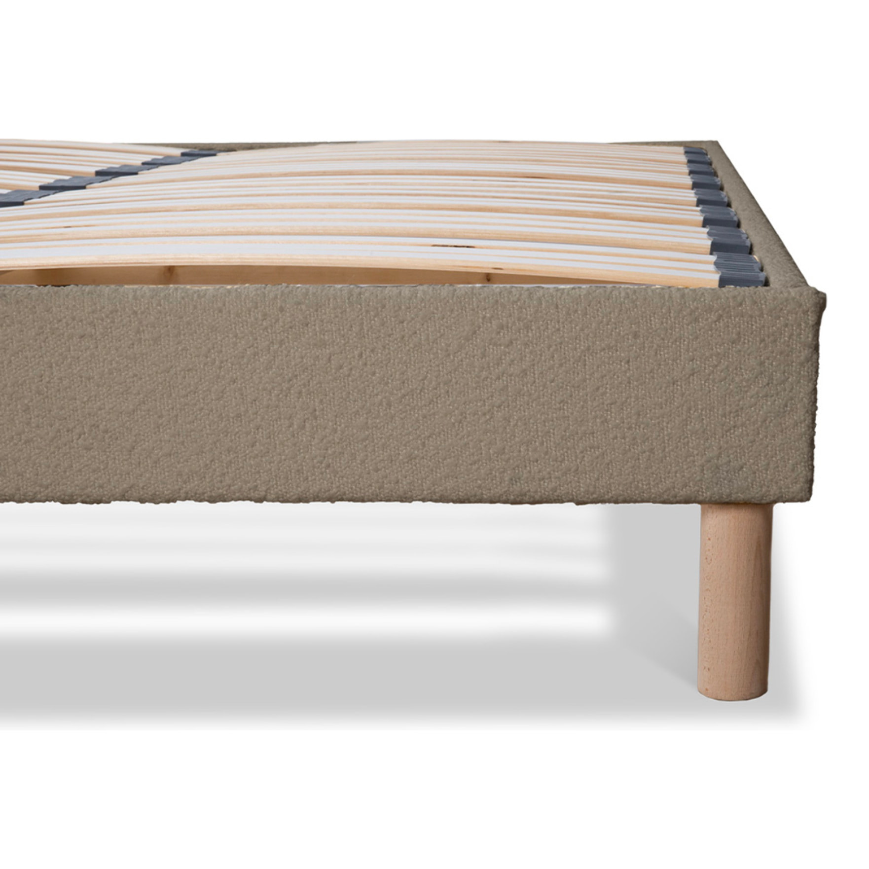 Sommier en Kit laine bouclée - 1 place