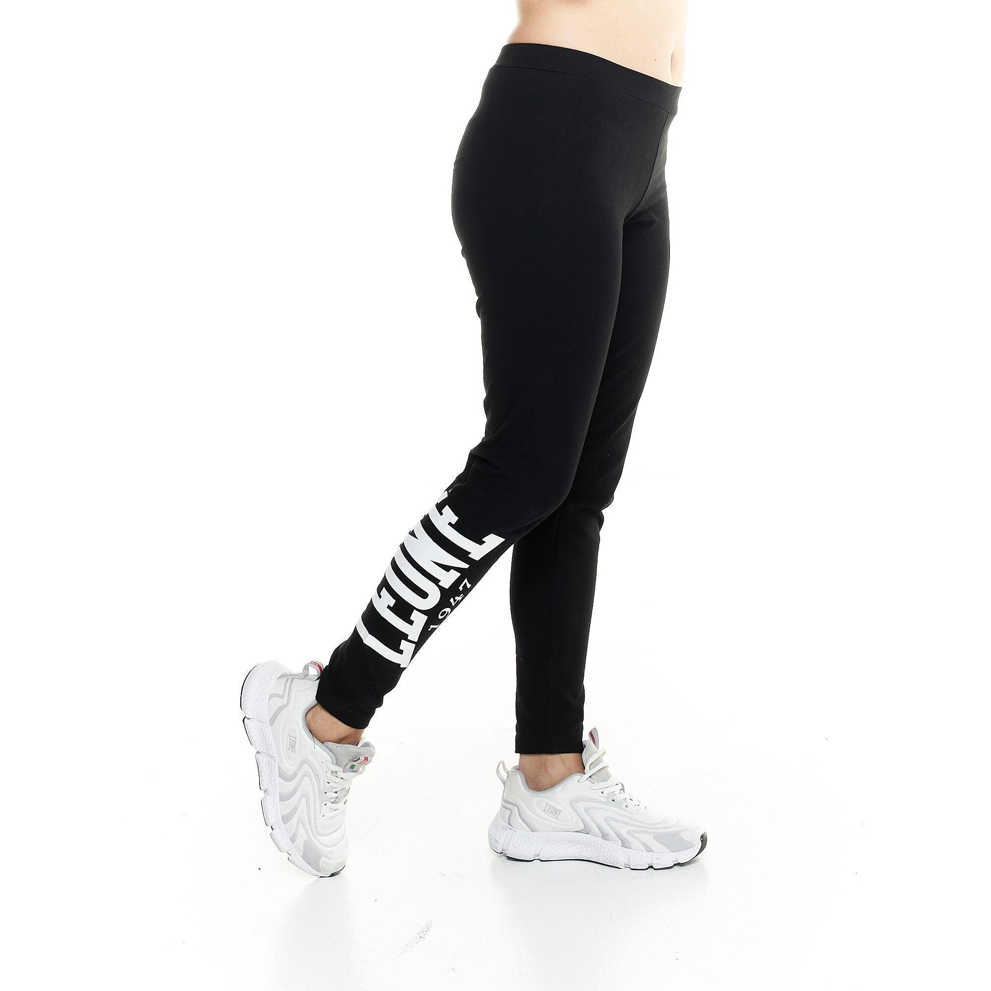 Leggings Leone donna con logo grande Basic