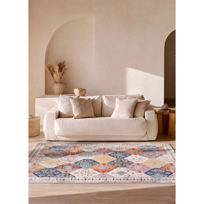 Alfombra étnica Mirva multicolor, varias medidas disponibles