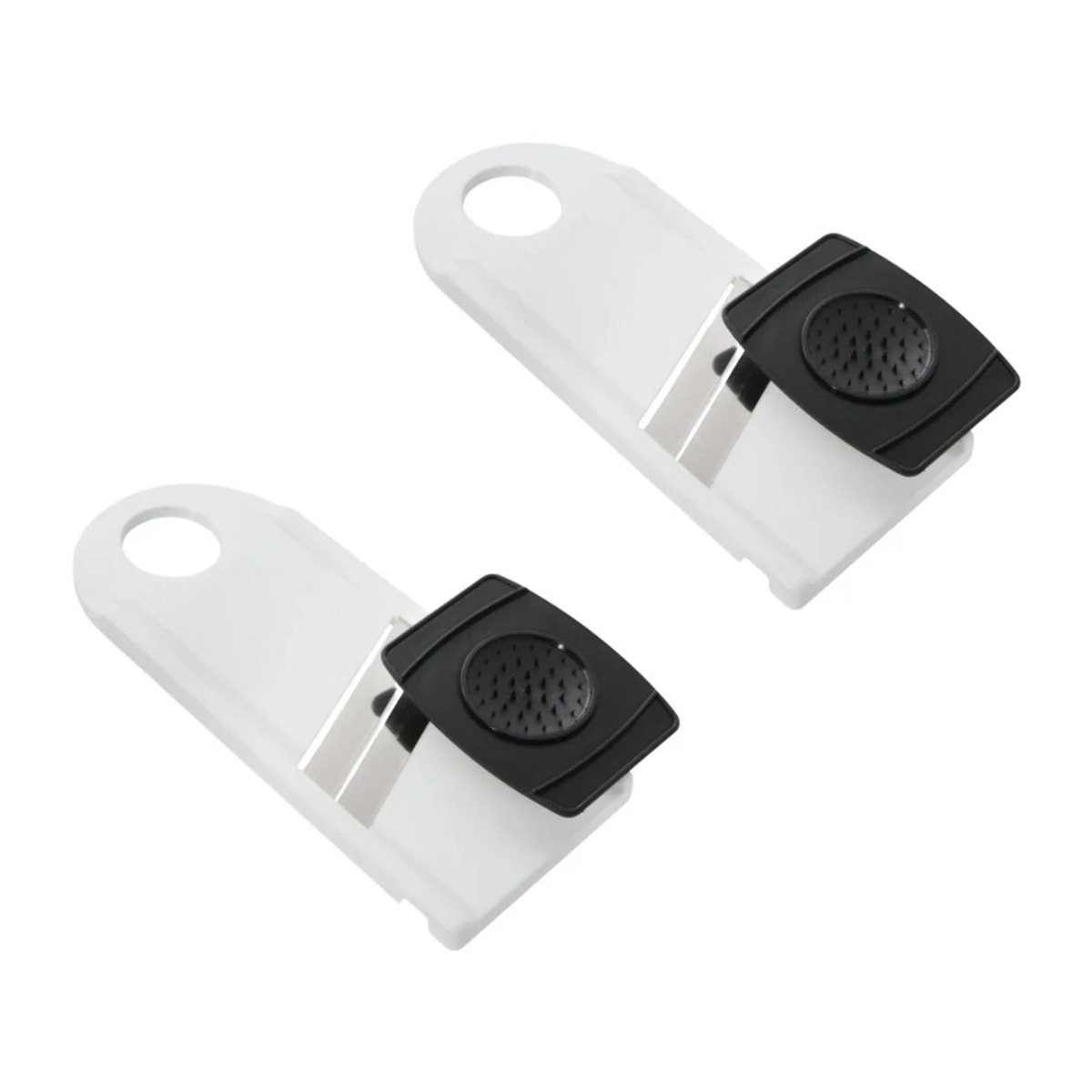 Ensemble de 2 Mandolines de cuisine manuelle double lame avec protège main Fackelmann Basic