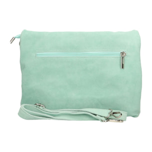 Borsa a tracolla da donna In Vera pelle Made in Italy 28x22x5 cm