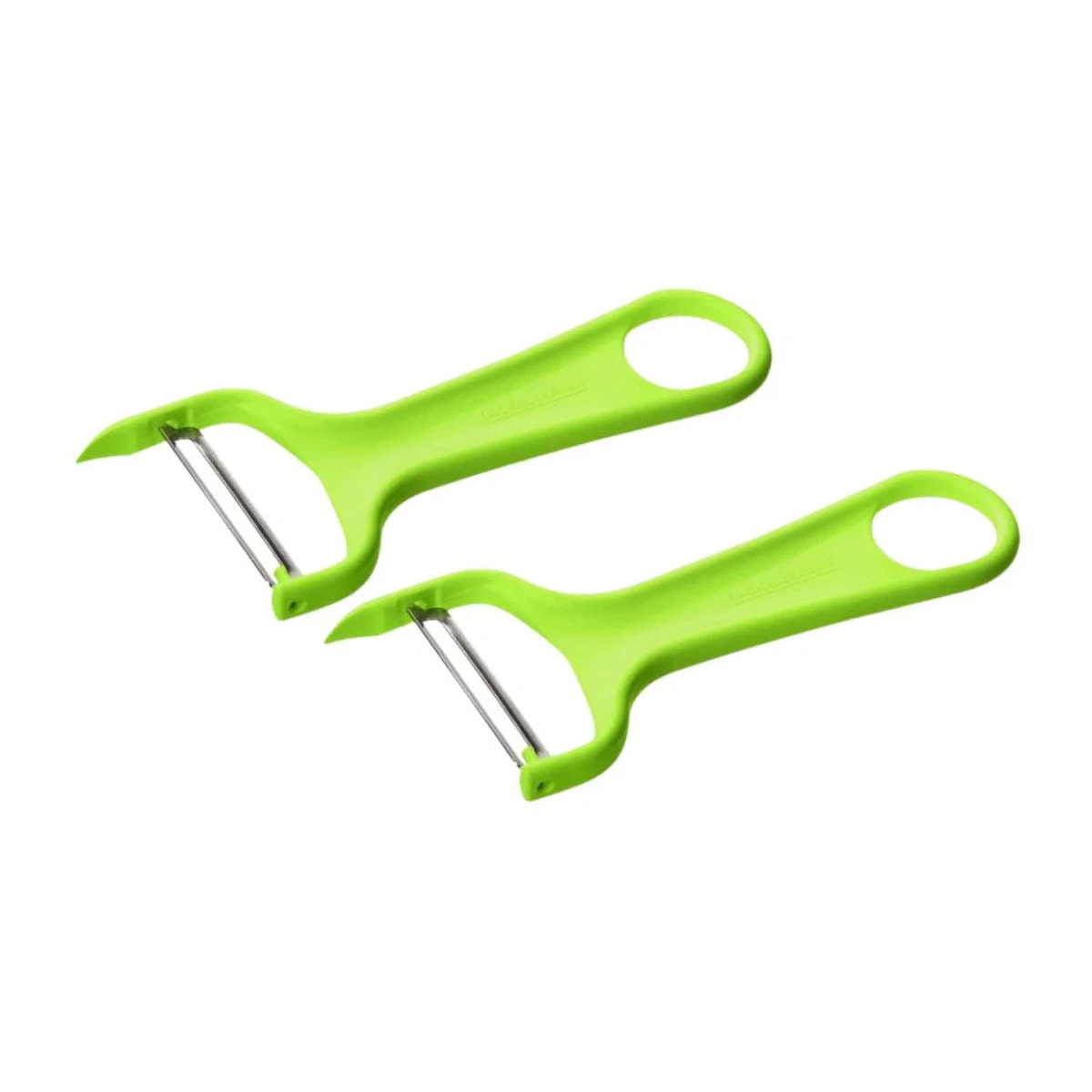 Lot de 2 rasoirs à légumes, éplucheurs à légumes 14 cm Fackelmann