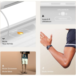 Pèse personne connecté WITHINGS Body Scan Blanche