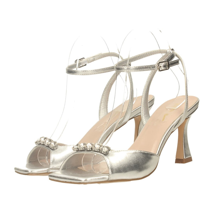 Sandali Donna Tata Italia Argentato