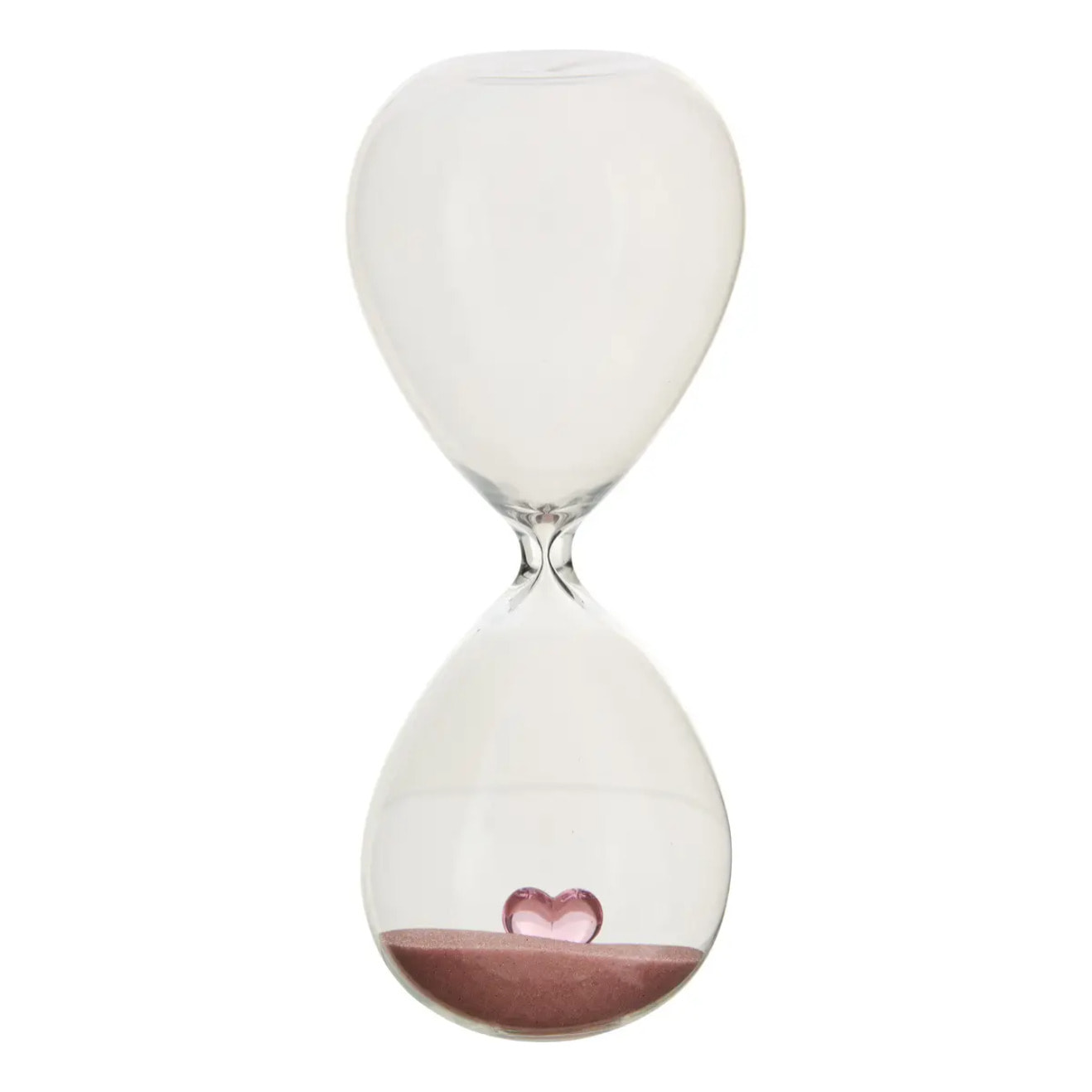 Sablier Popi avec détail coeur H20cm