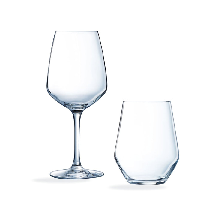 Ensemble 12 verres  Vinetis - Luminarc