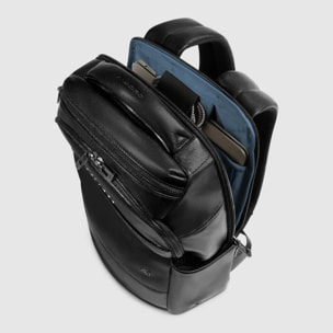 Piquadro Zaino personalizzabile porta pc e iPad®mini con protezioni antiurto e RFID