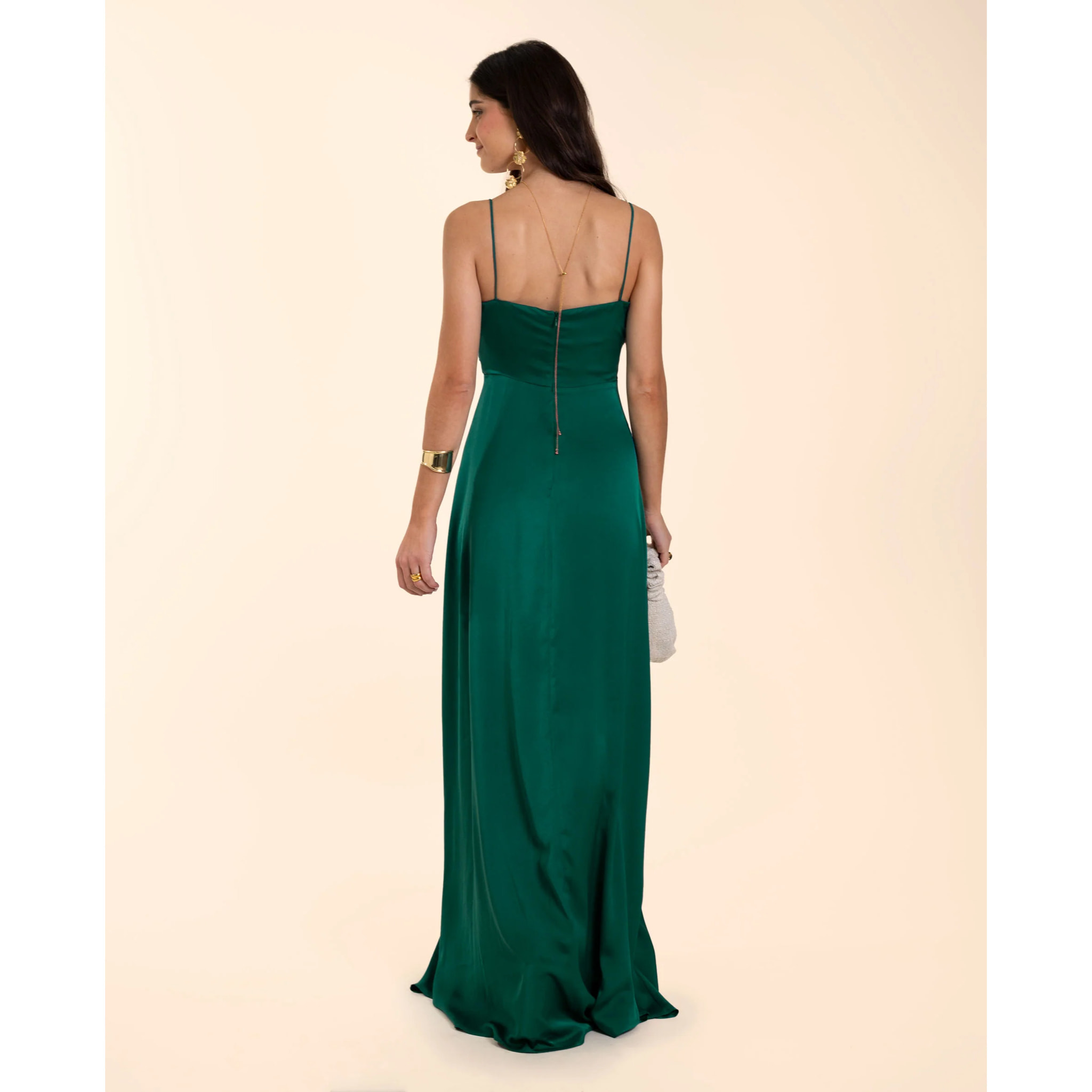 Vestido largo princesa de tirantes