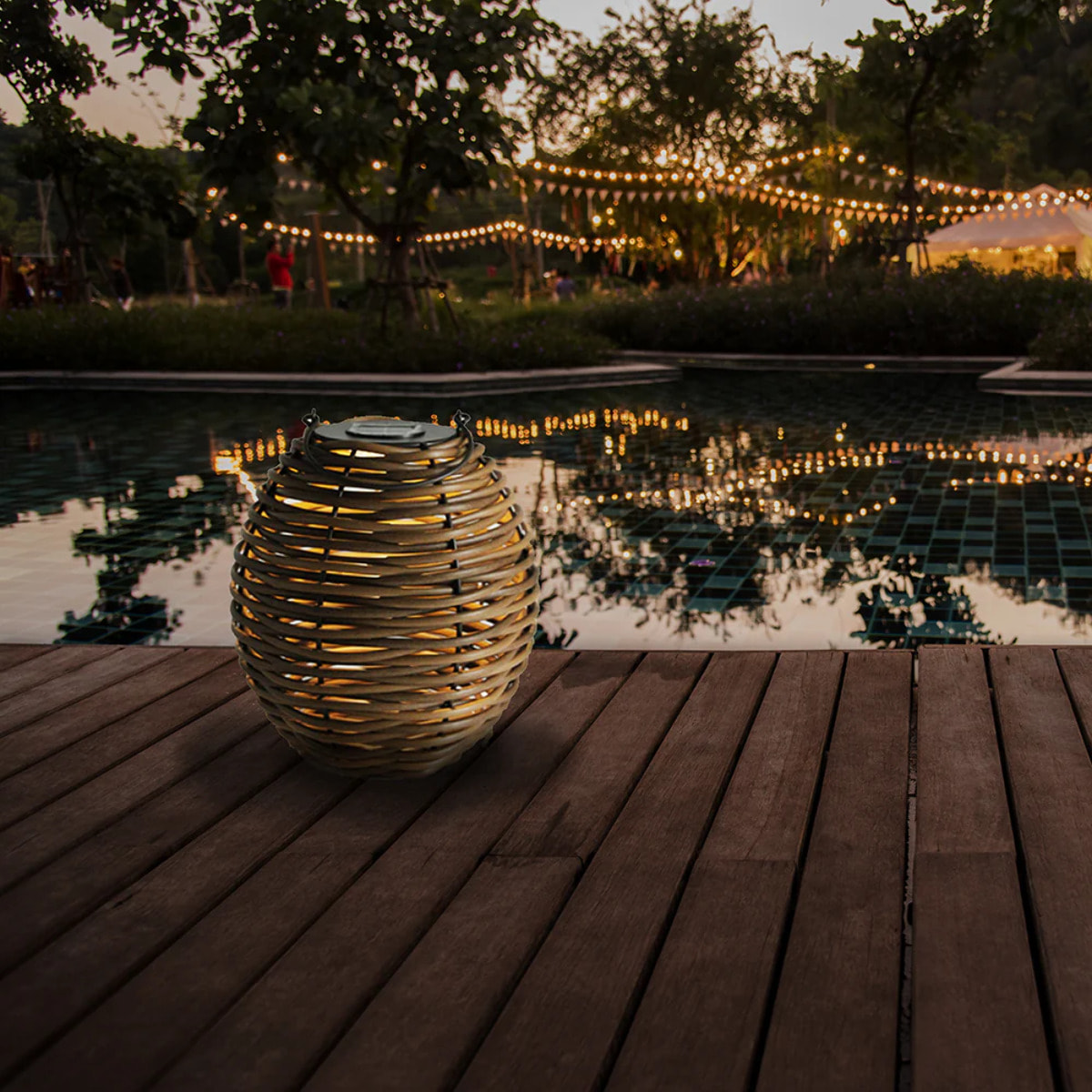 Lanterne solaire batterie RAFFY H33CM