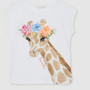 T-shirt giraffa