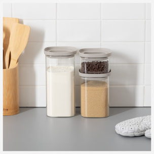 Bocal "Hermet" 0,4L en verre avec couvercle hermétique