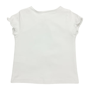 T-SHIRT JERSEY BIANCO TWISTER