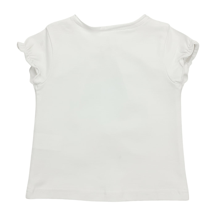 T-SHIRT JERSEY BIANCO TWISTER